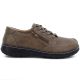 6. Comfortable khaki women’s slip-on shoes with zip Potocki TO90407