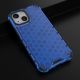 14. Honeycomb Case armor cover with TPU Bumper for iPhone 13 mini blue