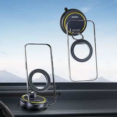 12. Baseus VC2 Flex Universal Magnetic Car Holder - Black