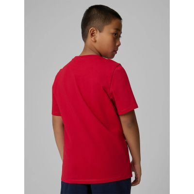 2. Boy's regular plain T-shirt 4F 4FJRSS26TTSHM3598-62S