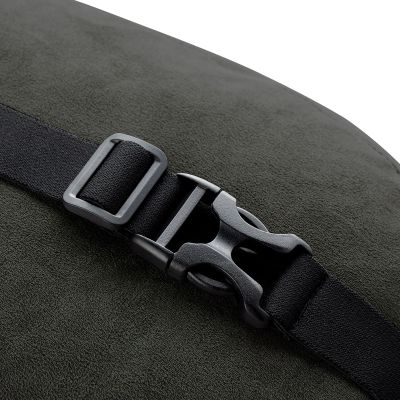 7. Baseus ComfortRide Series car headrest cushion with 2 materials - dark green