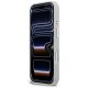 5. Karl Lagerfeld Croco KL Script Logo MagSafe case for iPhone 17 Pro Max - silver