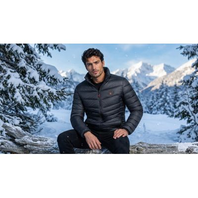 8. Men’s jacket Geographical Norway BARTINE BLACK DB MEN 233 (WY6915H/GN-BLACK)