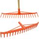 4. GARDEN HAY RAKE PRO ORANGE