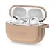 5. Tech-Protect Silicone Rope Case for Apple AirPods Pro 1/2 - Light Brown