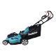 2. Makita DLM480Z Lawn Mower Push-Type Lawn Mower Battery Black, Turquoise