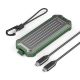 Orico OTPX-G2 M.2 NVMe/SATA SSD USB-C 3.2 Reinforced Disk Tray Tactical - Gray-Green