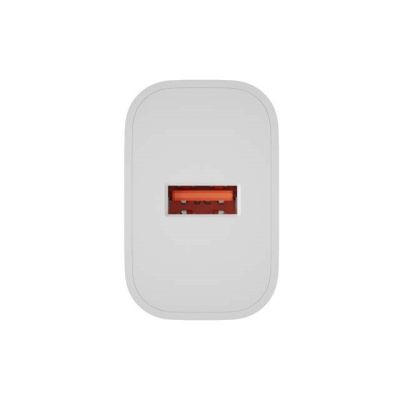5. NATEC RIBERA 1X USB-A 18W WHITE WALL CHARGER