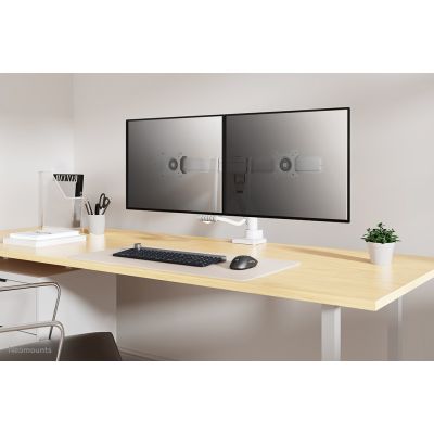 16. Neomounts DS75-450WH2 Monitor Holder/Stand for 81.3 cm (32") Monitors, Desk, White
