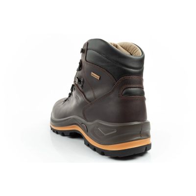 5. Grisport Marrone men's trekking shoes, leather, waterproof, ankle boots