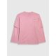 8. Oversized longsleeve with print for girls 4F 4FJRAW25TLONF543-54S