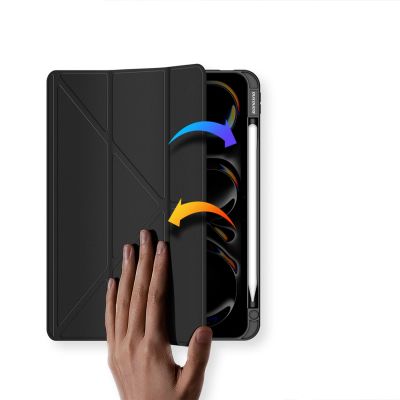 8. Dux Ducis Magi Case for iPad Pro 11" (2024/2025) with Stand - Black