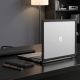 7. Tech-Protect Velar Case for MacBook Pro 14" 2021 / 2023 / 2025 / 2026 - Transparent Black