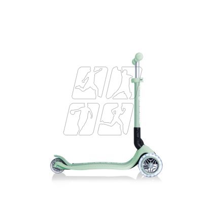 18. 3-wheel scooter Globber Foldable Lights ECOlogic Pistachio Jr 692-505