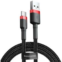 BASEUS CAFULE CABLE 2A 2M (RED-BLACK)