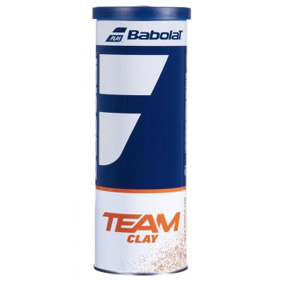 3. Babolat Team Clay Tennis Balls 3 pcs 501082