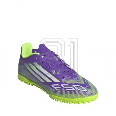 9. Adidas F50 Club TF Mid Jr JI0039 football boots
