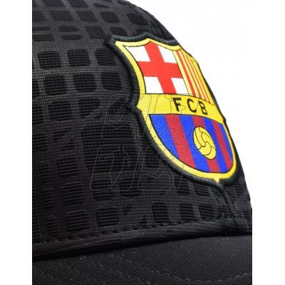 3. FC Barcelona Baseball Cap Cap Cross Black FCB Jr 5001GEXNNP