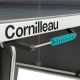 27. Cornilleau 400X Delta outdoor table tennis table gray