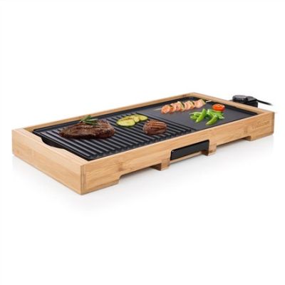 13. Tristar BP-2641 Electric Bamboo Grill, Black 2200 W