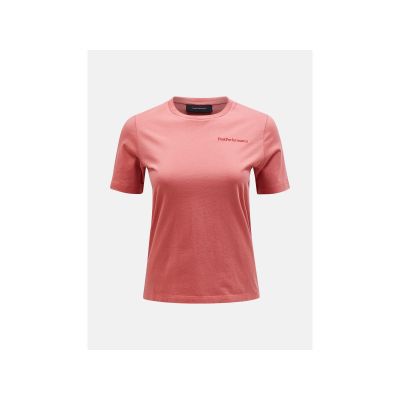 Peak Performance W Original Small Logo Tee Pink T-Shirt