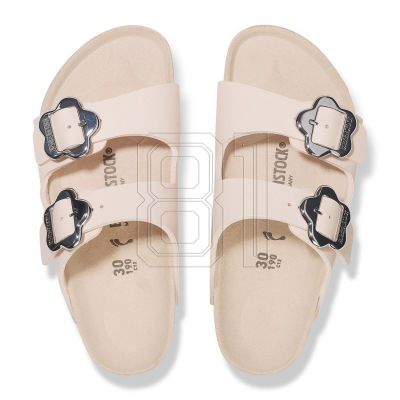 4. Birkenstock Arizona Flower Buckle Jr 1029442 Flip-Flops