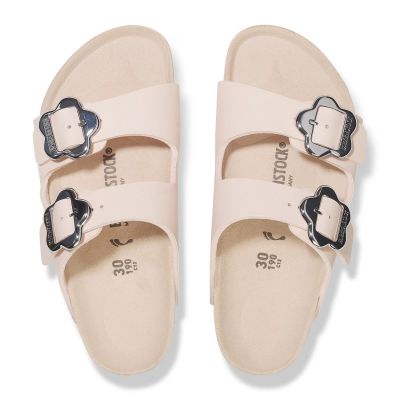 4. Birkenstock Arizona Flower Buckle Jr 1029442 Flip-Flops
