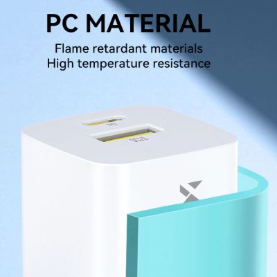 9. Wozinsky WWCEAC GaN USB-A USB-C 33W Wall Charger - White