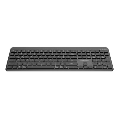 11. GEMBIRD WIRELESS KEYBOARD + MOUSE SET SLIM PRO BUSINESS, DUAL MODE, 2.4 GHZ + BT, US LAYOUT, BLACK