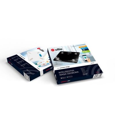 11. ELDOM SMART PERSONAL SCALE TWO 550B ULLIE MEASURING FAT, MUSCLE, BMI, BODY WATER, DEDICATED APP.