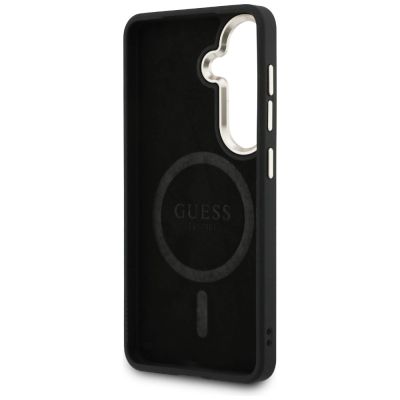 7. Guess 4G Embossed Ring MagSafe case for Samsung Galaxy S26 - brown