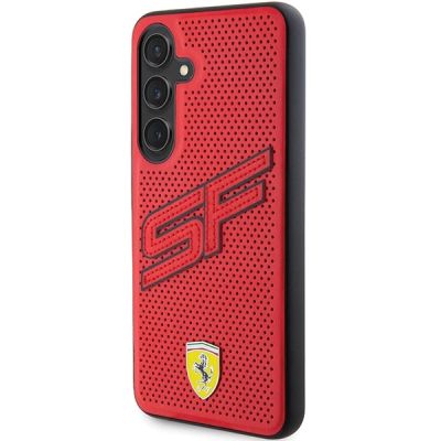 2. Ferrari Big SF Perforated case for Samsung Galaxy S24 - red