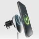5. SBS TESUPP15WRETRACABL Wireless Charger Smartphone Holder with Retractable Cable Compatible with MagSafe - Black