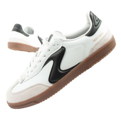 Skechers Kickoff women's sneakers white leather sports shoes