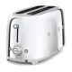 2. Smeg TSF02SSEU Toaster 4 Slices Chrome