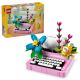 10. LEGO Creator 3-in-1 31169 – Typewriter with Flowers