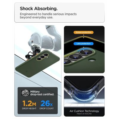 11. Spigen Nano Pop Mag MagSafe Case for Samsung Galaxy S26 - Green