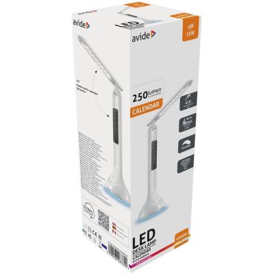 4. Avide ABLDLRGB-CALENDAR-4W LED Table Lamp White