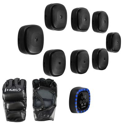 TB05 BLUETOOTH MODULAR BOXING TARGET WITH MUSIC AND HMS GLOVES