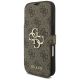 2. Guess Book 4G Metal Logo Case for iPhone 18 Pro / 17 Pro - Brown