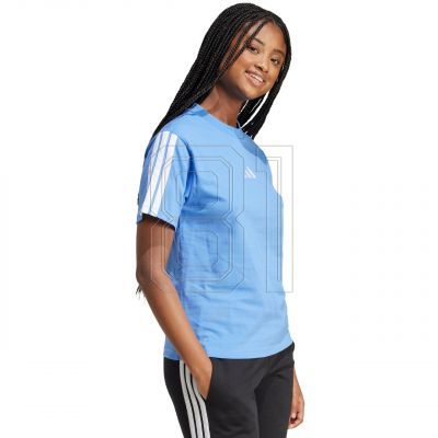 5. adidas Essentials 3-Stripes Cotton T-shirt W JV7361