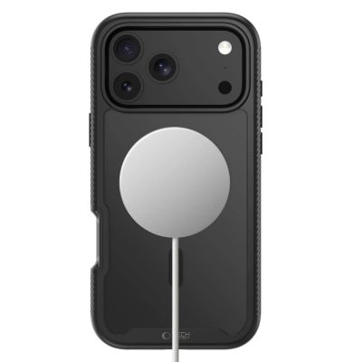 4. Tech-Protect Defense MagSafe Case for iPhone 17 Pro Max / 18 Pro Max - Matte Black