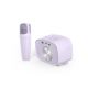 3. myFirst Voice 2 - karaoke set for kids - microphone and wireless speaker with sound modification effects (purple)