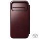 9. NOMAD Modern Leather Folio - MagSafe-compatible leather case for iPhone 17 Pro Max, Horween leather (burgundy)