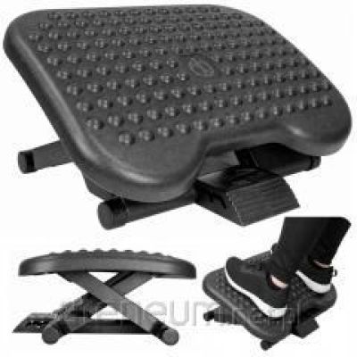 Adjustable Office Footrest for Desk, Ergonomic, with 3 Levels of Protrusions