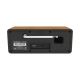 4. Wooden multifunctional radio station TELESTAR TOP 250