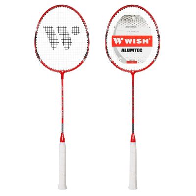 3. WISH ALUMTEC 5566 badminton set 4 rackets + 3 shuttlecocks + net + lines
