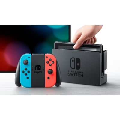 14. Nintendo Switch Portable Game Console 15.8 cm (6.2") 32 GB Touchscreen Wi-Fi Blue, Gray, Red