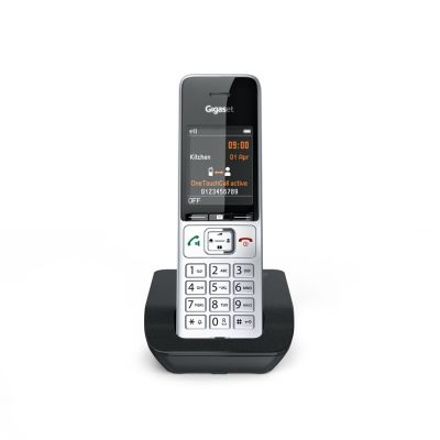 5. Gigaset 500 Comfort ECO DECT GAP CAT-iq silver cordless phone