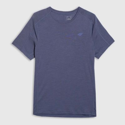 9. Men's 4F Merino Wool Trekking T-shirt 4FWAW25TFTSM1526-32S